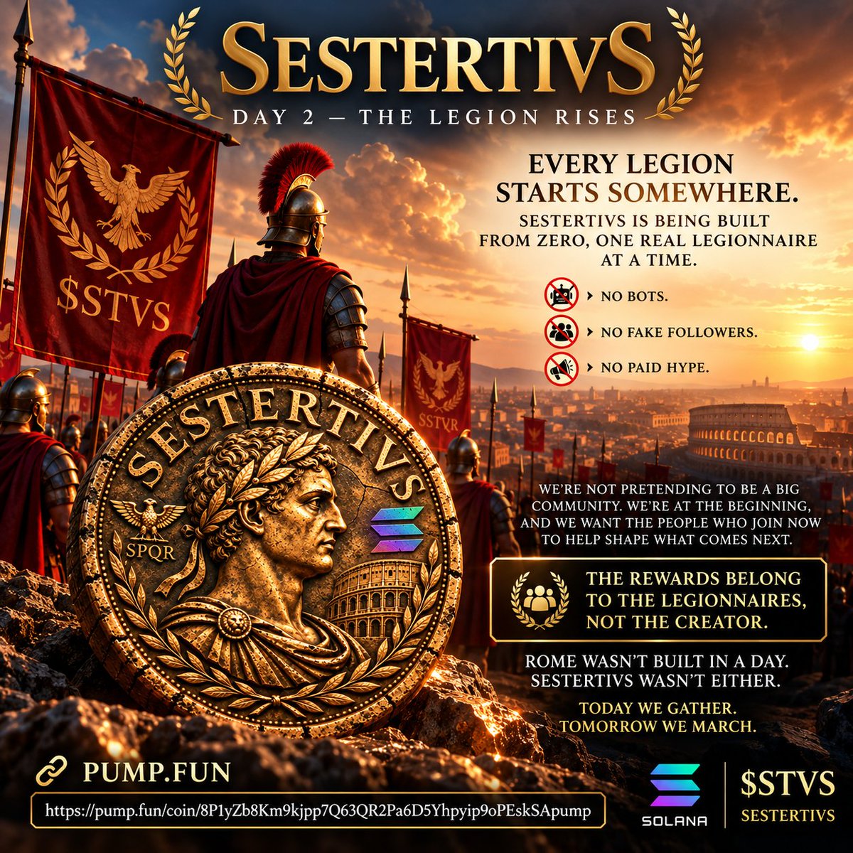 SESTERTIVSCOIN's tweet photo. @0x_Pr0mise #STVS #Solana #SolanaMemes #Memecoin
https://t.co/pQ4FOW1Ify https://t.co/LQKArEfU0o