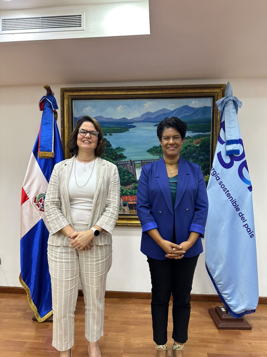 egehidrd's tweet photo. EGEHID recibe a Ángela Livino, experta en hidroelectricidad de la IHA. 

#IHA
#Hidrobombeo 
#Egehid 
#EnergíaSostenible

Más del contenido en https://t.co/Q9xCKUvdmx
¡La energía sostenible del país! https://t.co/Jx3AxYEkFE