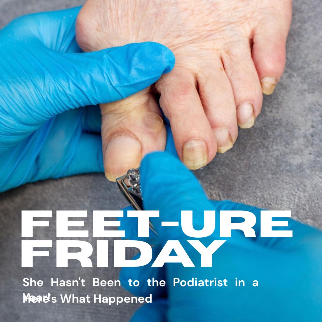 drnailnipper's tweet photo. FEET-ure Friday today at 4:00pm ET

She Hasn't Been to the Podiatrist in a Year! Here's What Happened - https://t.co/1TcPr6uO2L

@MiamiRadioBeast @PodiatryToday https://t.co/GC1UYK6Alc