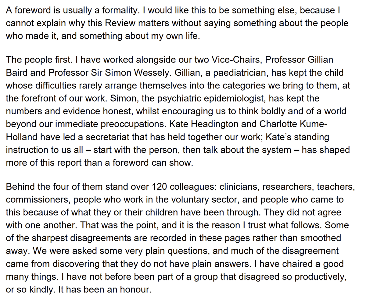 amithought's tweet photo. The government's independent review into the prevalence of mental health conditions like ADHD and Autism is (at least) 50% AI slop. 
We paid for this!
"None of these positions can be easily dismissed, and each captures something real" https://t.co/ly2LfIL8Hn