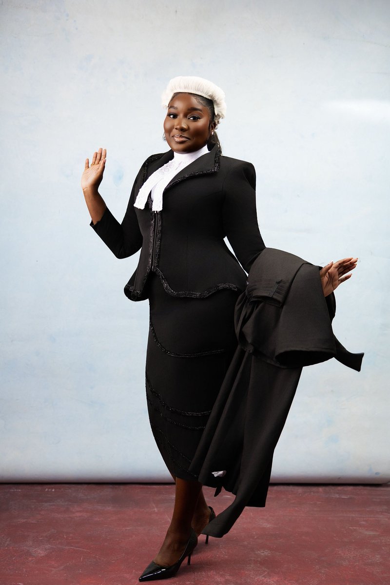 antsenana's tweet photo. Counsel, but make it couture. 🖤⚖️🎀

~Nana Aba Kwesenuwa Odoom, Esq. https://t.co/HHm9XNT8Dc