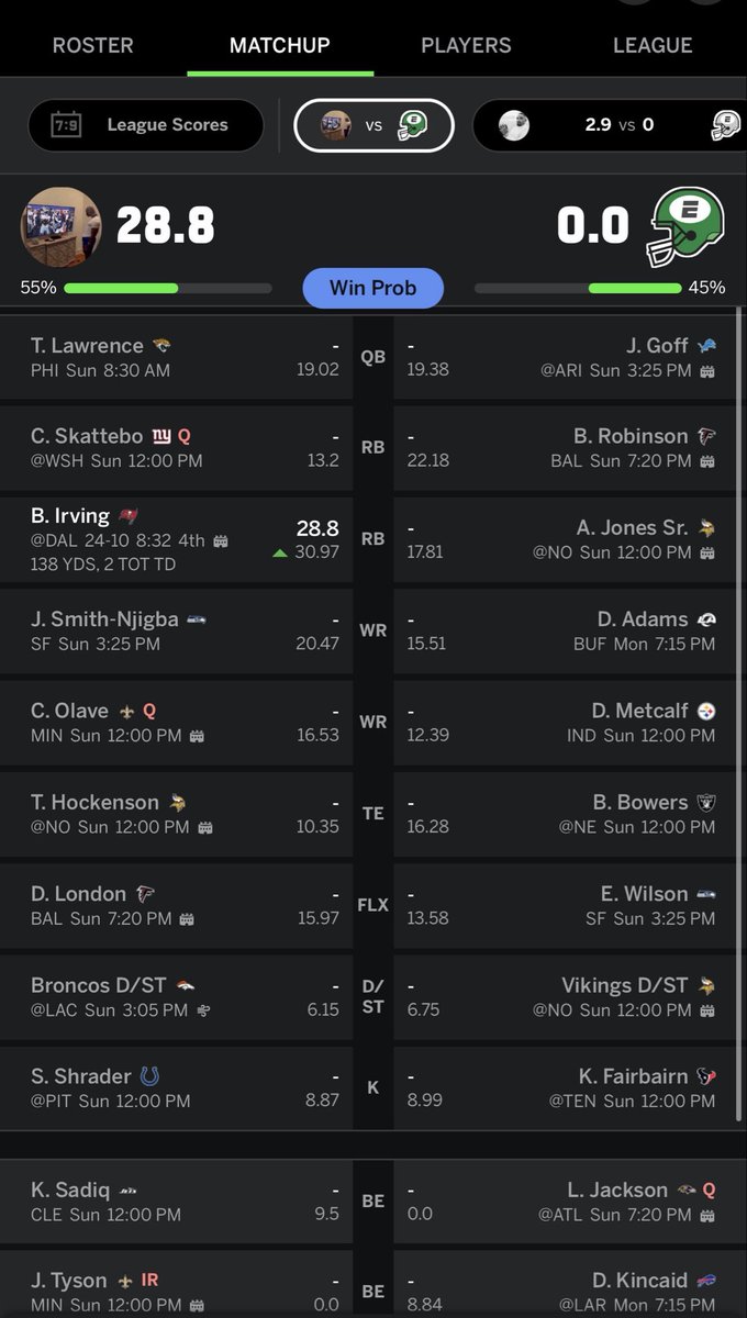 Yeeeeevl's tweet photo. @TheeThrill22 @BandoKnowsBall Maybe 🤷‍♂️  

I’m just not a Seahawks fan but have jsn in fantasy this was a legitimate question not a sarcastic one . I’m tryin to see the numbers and decide to bench em or not https://t.co/ECwn1UIKBr