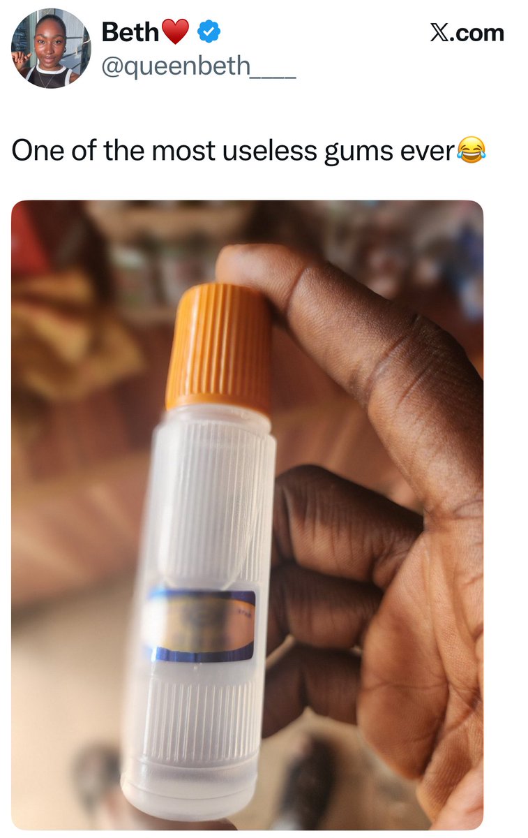 yabaleftonline's tweet photo. Gen Z go think say na lipgloss 😂😂 https://t.co/k12LJFijdp