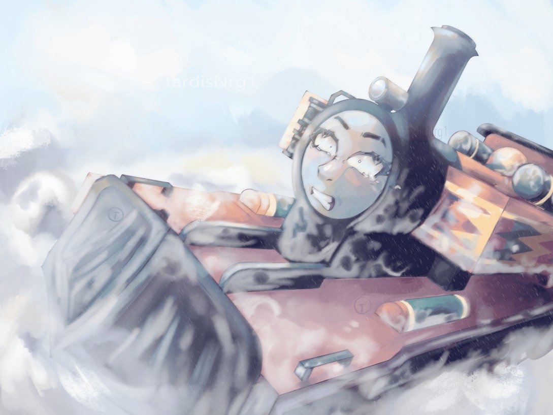isabelrios088's tweet photo. Nia falling in the avalanche | China | 41st aniversary collab #niathekenyanengine #china #thomasandfriends #niathehelpfulengine #snow https://t.co/noWsxpVZgR