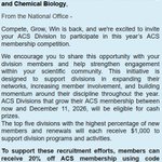 Photo by ACS Biochem and ChemBio (@acsbiol)