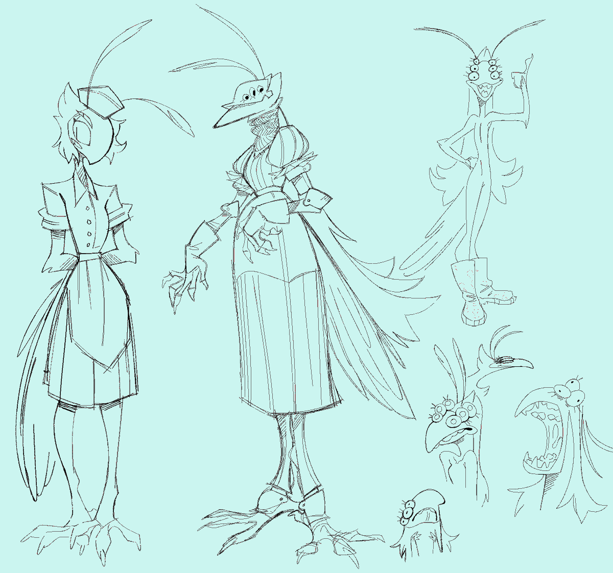 LenyavoksArts's tweet photo. somewhat recent doodles https://t.co/NdWpPZxmkC