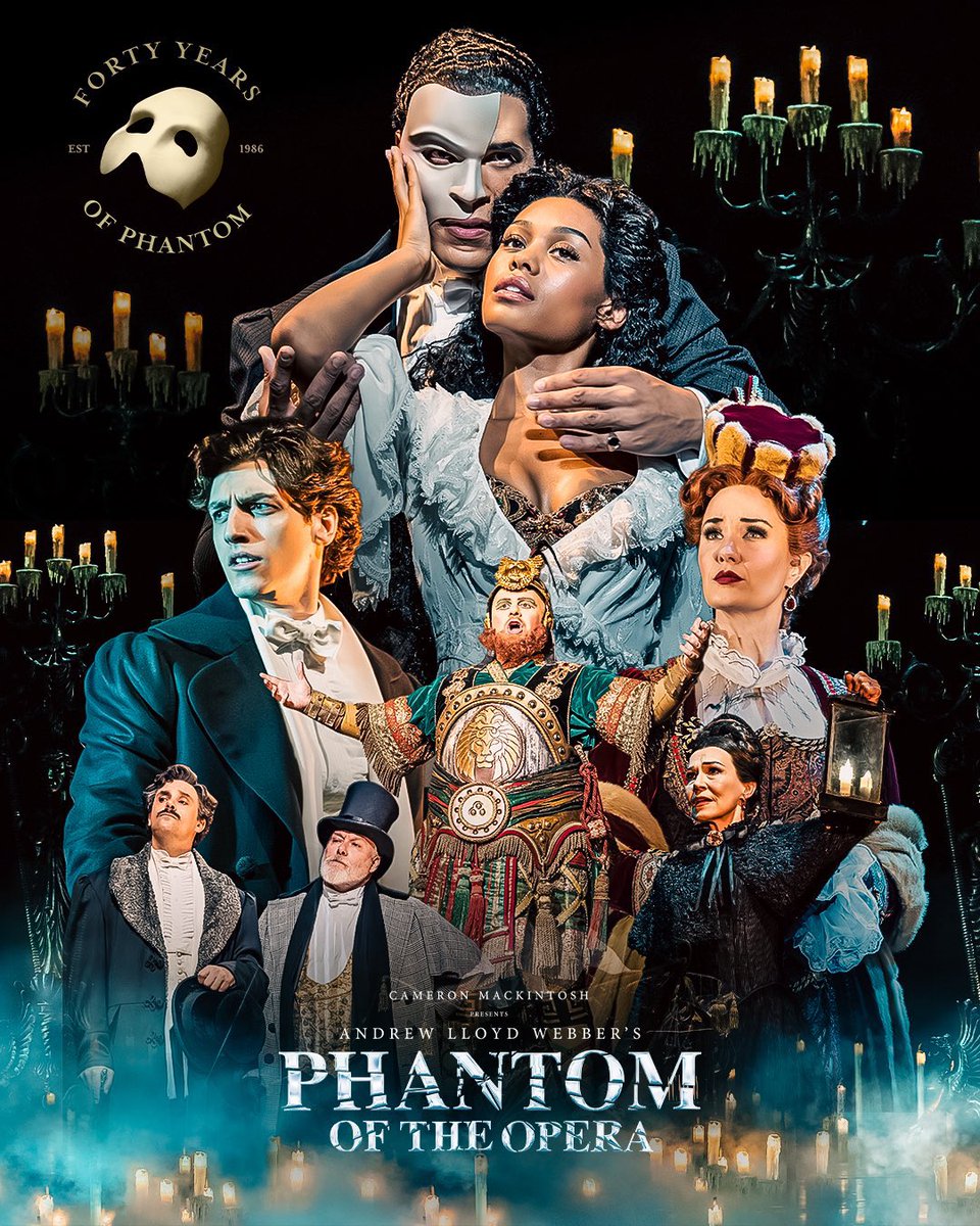 danielmatthews8's tweet photo. 🎭 #Phantom40 @PhantomOpera 🎉 https://t.co/IP36FLUTmj