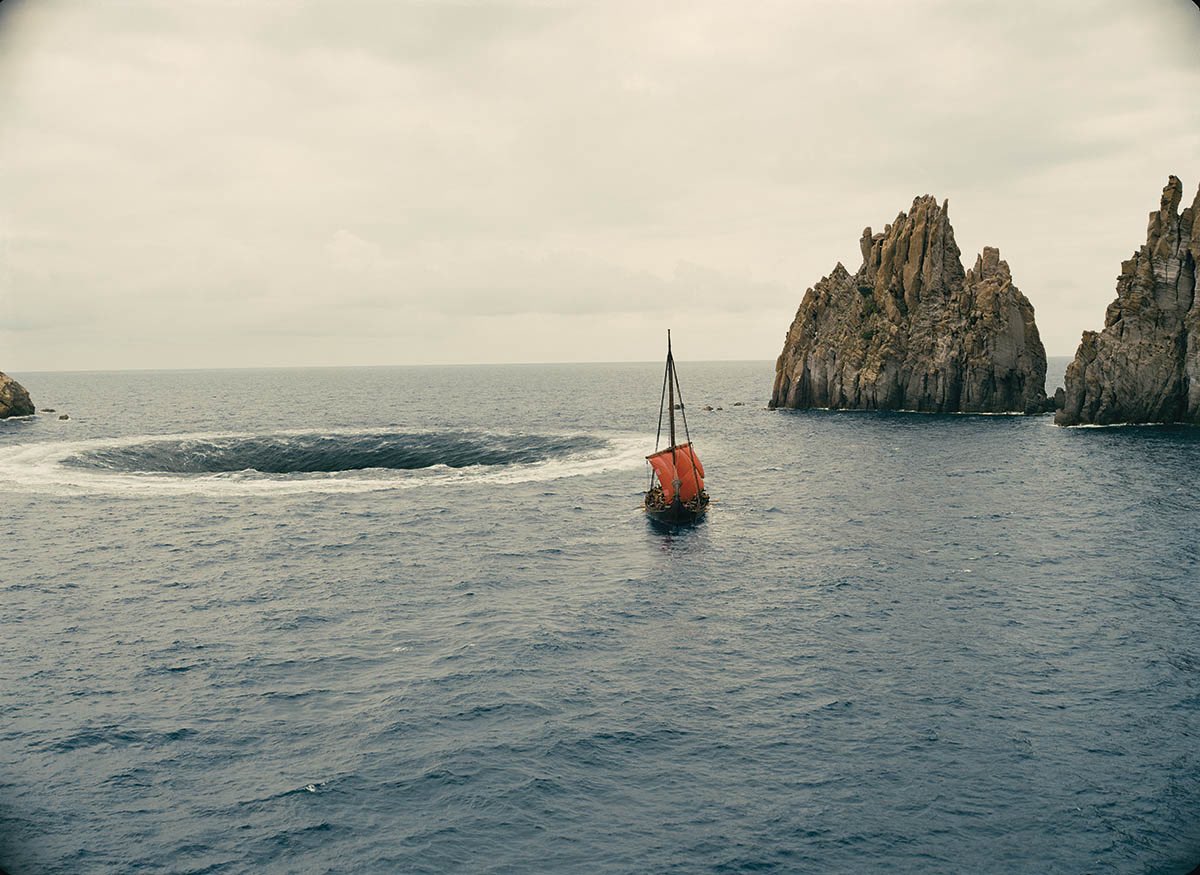 NolanAnalyst's tweet photo. Before and after CGI for the Charybdis scene in THE ODYSSEY. https://t.co/68p2dWytHW