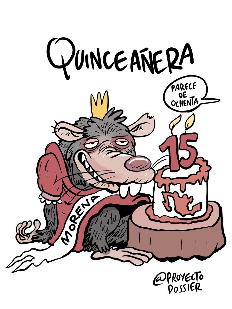 monerorictus's tweet photo. "Quinceañera". Cartón para
@ProyectoDossier https://t.co/EKScBstc2z