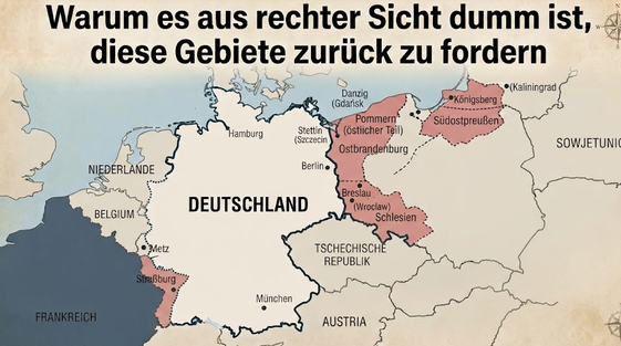 DerGanesha's tweet photo. 1. Leben in den Gebieten kaum noch Deutsche
2. Ist ein Angriffskrieg abzulehnen
3. Müssen wir erstmal eine Remigration der meisten die nach nach 2015 kamen schaffen
4. Brauchen wir Handelspartner, keine Feinde

Wie seht ihr das ? https://t.co/MzNvHhuEzT