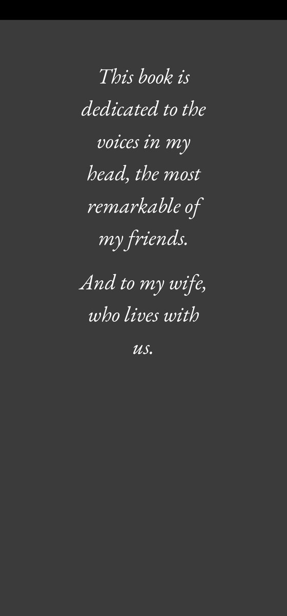 marjaopliss's tweet photo. Starting a new book and the dedication page has already won me over 💀🤭 https://t.co/orATS8IMjv