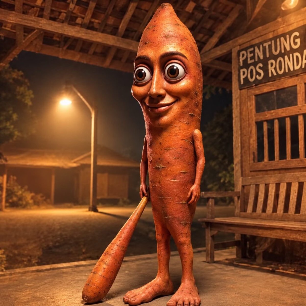 PICASSO_NFT1's tweet photo. Tung Tung Tung Sahur Sweet Potato Version https://t.co/oawVgQMClX