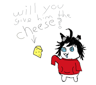 tpeperoni1's tweet photo. give him some cheese https://t.co/4RHaZApEUc
