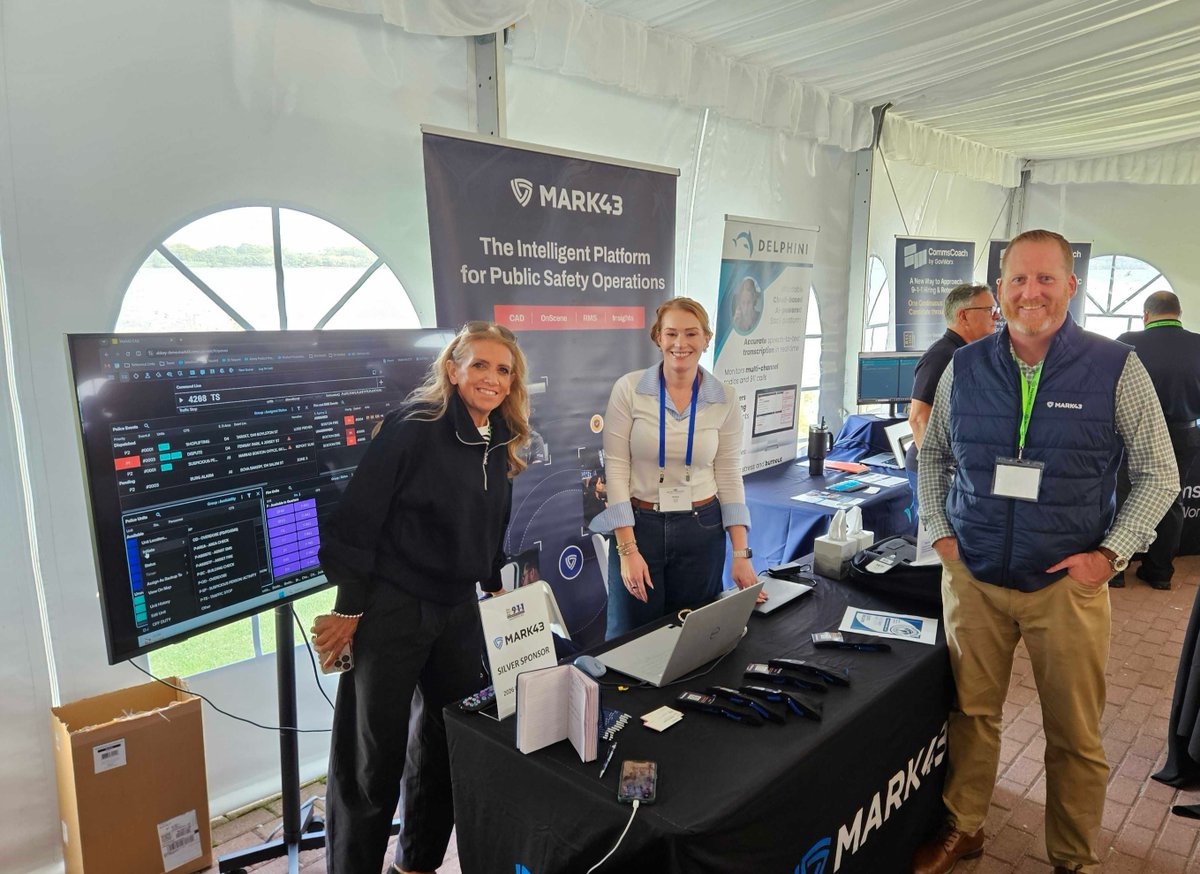mark43's tweet photo. From South Carolina to New Jersey to New York, the Mark43 team has been on the move. 

📍SCPCA Conference
📍New Jersey FBINAA
📍South Caroline APCO NENA
📍NYS 911 Coordinators Association Conference

Thanks to everyone who stopped by to learn more and connect with us! https://t.co/WCSrvnz31k