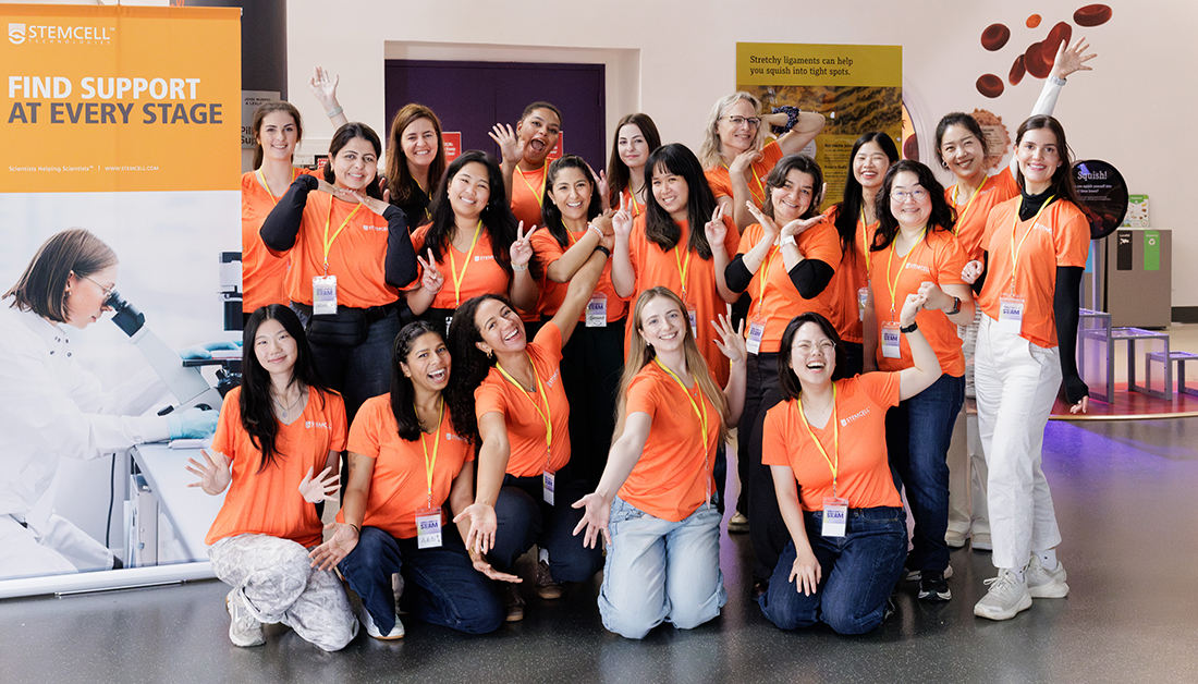 STEMCELLTech's tweet photo. On Saturday, October 3, over 20 team members from STEMCELL Technologies volunteered at the @scienceworldca Girls and STEAM Summit to help inspire 300 girls to explore future careers in science. As a proud presenting partner, STEMCELL is deeply committed to fostering accessible STEM education and empowering the next generation of women leaders in science, technology, engineering, art, and math.

Throughout the day, our volunteers led hands-on workshops on laboratory techniques like pipetting and serial dilutions, while engaging visitors at interactive showcase booths. We are incredibly grateful to our volunteers and partners at Science World for helping us spark curiosity and build bright futures for tomorrow's innovators.