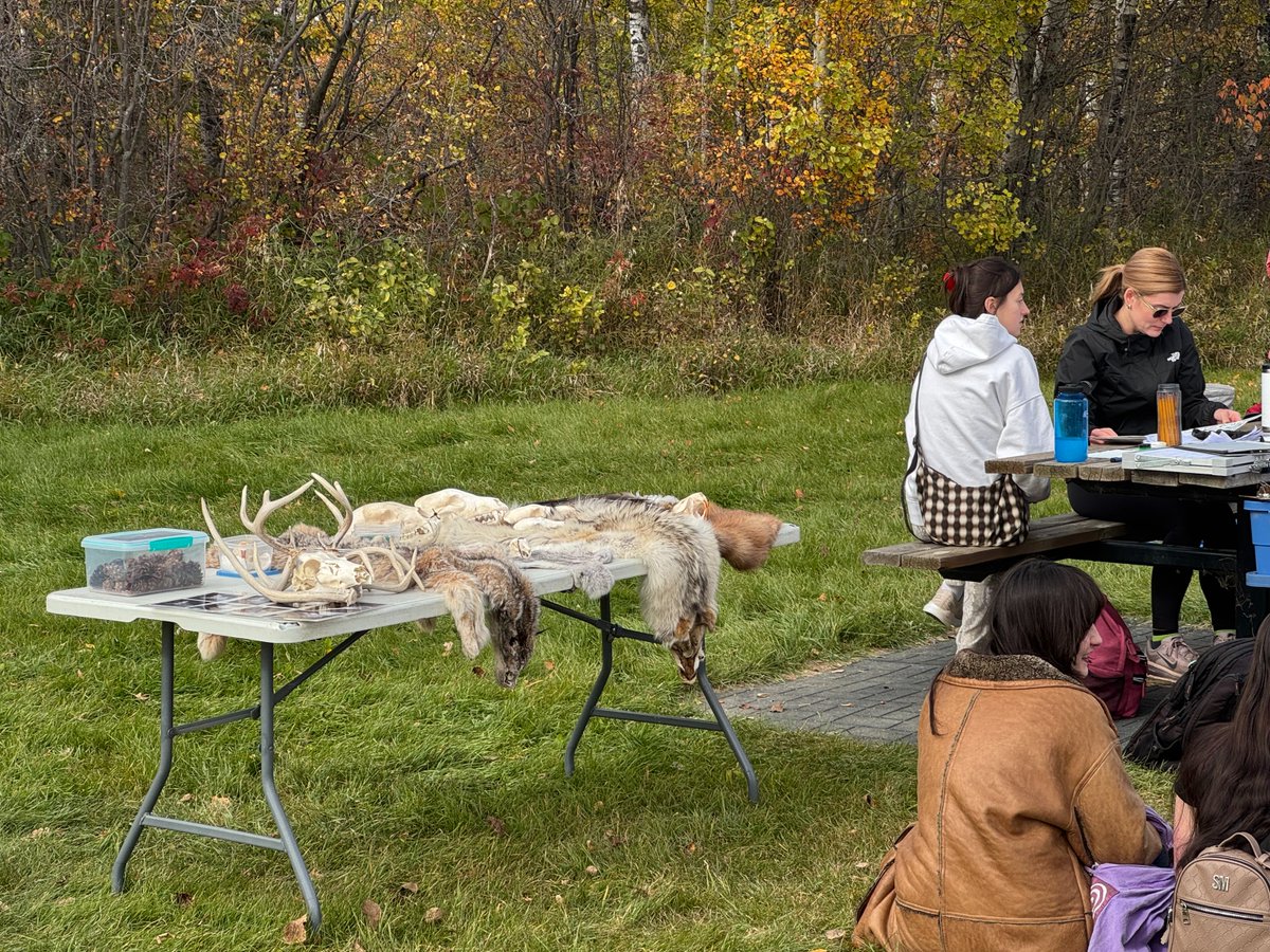 SturgeonComp's tweet photo. 🌿 Ms. Redding’s Biology 20 students took learning outdoors at Echo Glen Park! Students investigated terrestrial ecosystems, identified biotic and abiotic factors, and explored nature while connecting classroom concepts to the real world. 🔎🌲
#SCHS #Biology #HandsOnLearning https://t.co/ukVCVk45kW