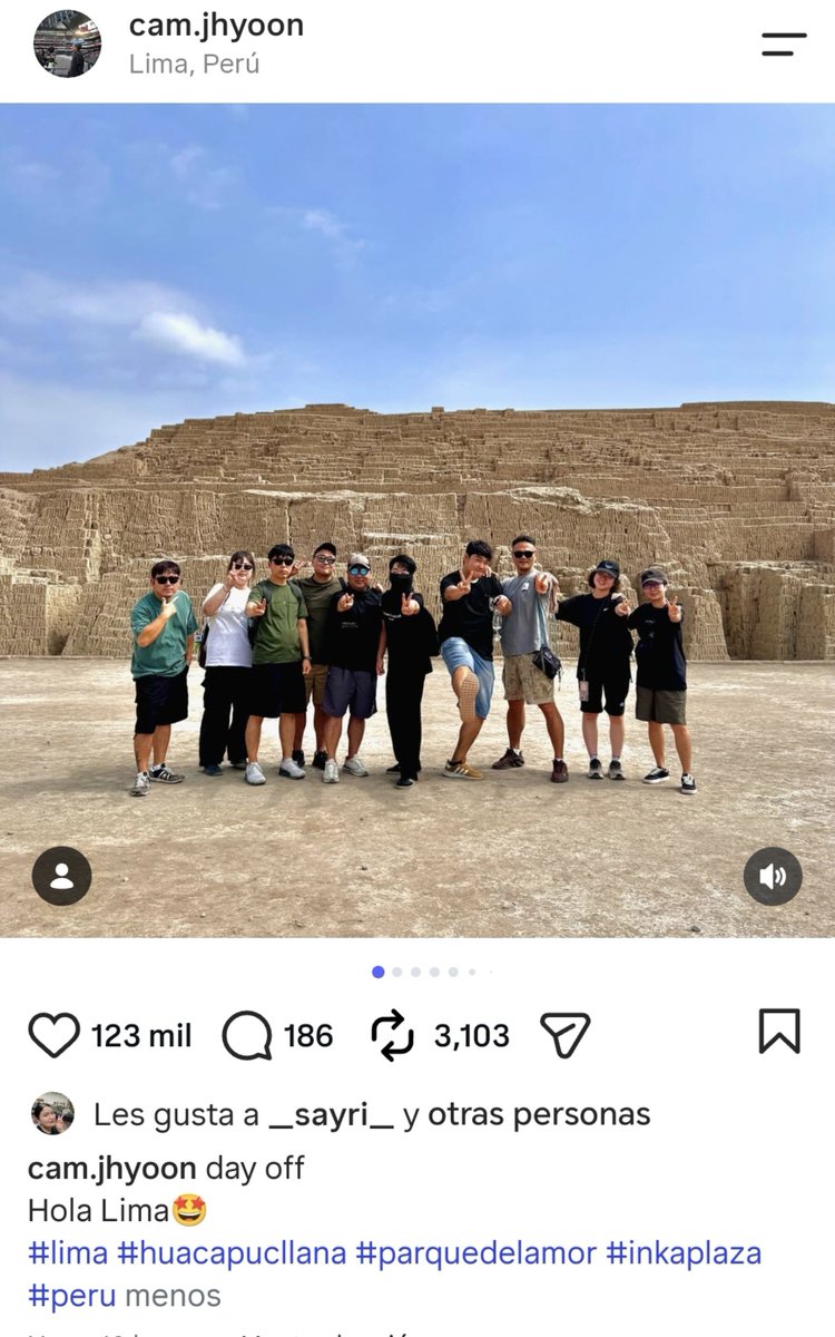 palestinalibr3's tweet photo. El staff de BTS, entre ellos sus bailarinas, fotografos, camarógrafos, etc. la están pasando de la PTM en Perú, hasta surf han hecho. Los bities también están pasándola rico. ASCO será cuando prueben comida desabrida, perdón. https://t.co/8YVwU4qfZS