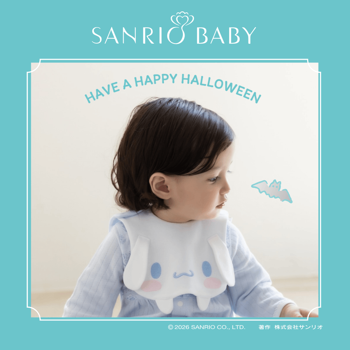 sanrio_news's tweet photo. Sanrio Babyから「キャラクター形スタイ」（全8種）が発売中☆
やさしい肌触りのオーガニックコットンを使用しているので、肌が敏感な赤ちゃんも安心だよ♪
全身ポーズのデザインで後ろ姿もキュート♡
ハロウィーンの仮装にもぴったりだね★
https://t.co/rZTOttIbzs
#サンリオ https://t.co/hHCDYMO2gt