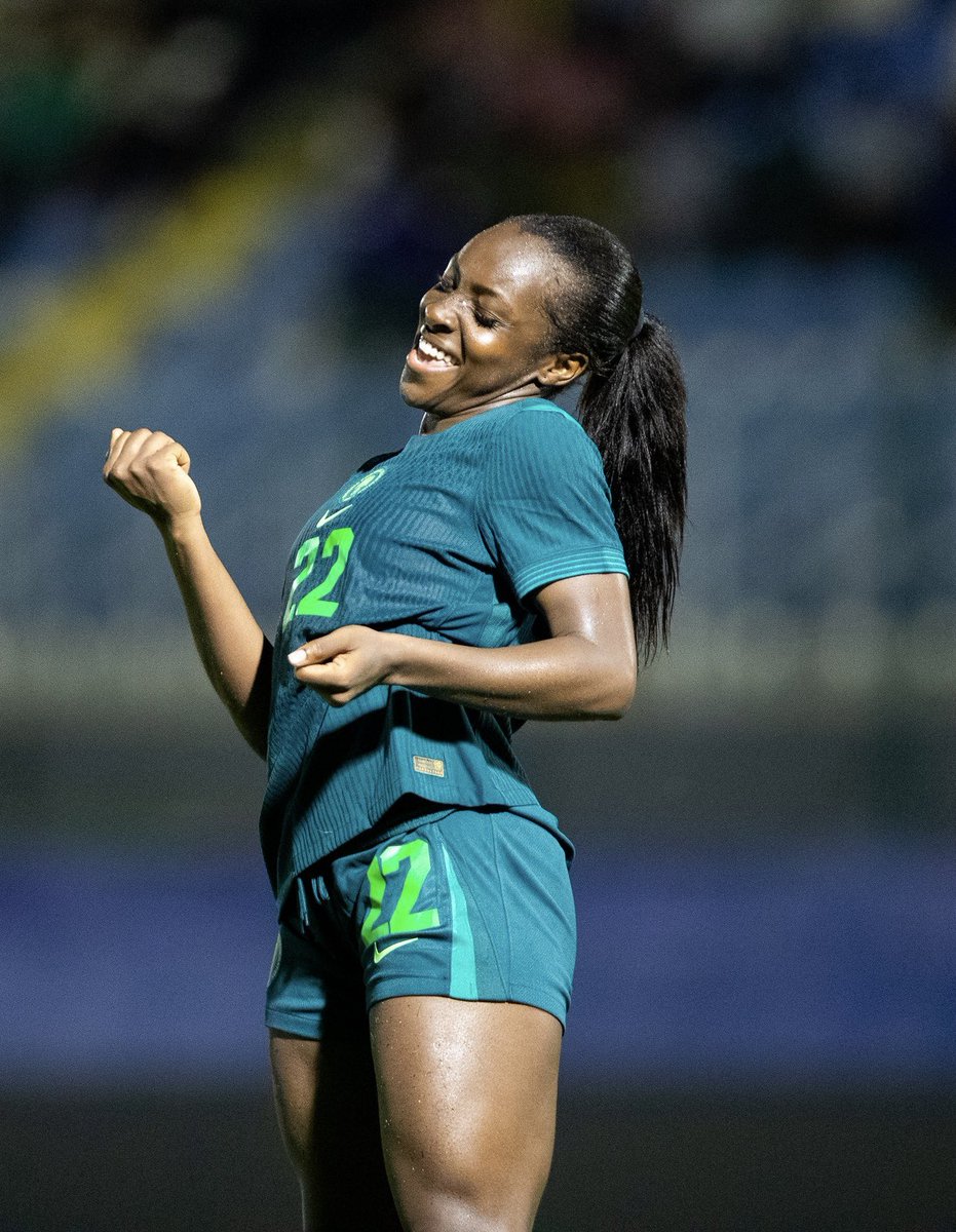 FansTribeHQ's tweet photo. π³π¬β
The Super Falcons secured a 2-0 victory over Comoros in the first leg of Olympic Qualifiers. Goals from Alozie and Uchenna Kanu secured the win.
Next up, the second leg
#superfalcons #COMNGA #nigeria #olympics #olympicsqualifier https://t.co/PP99NfM96Y