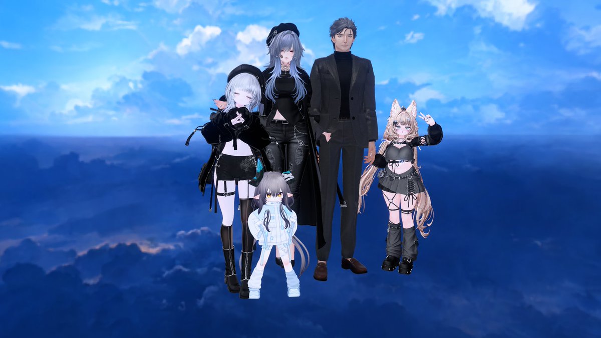 shakeout02's tweet photo. 家族写真()
＃VRchat https://t.co/PXc2YAwIMM