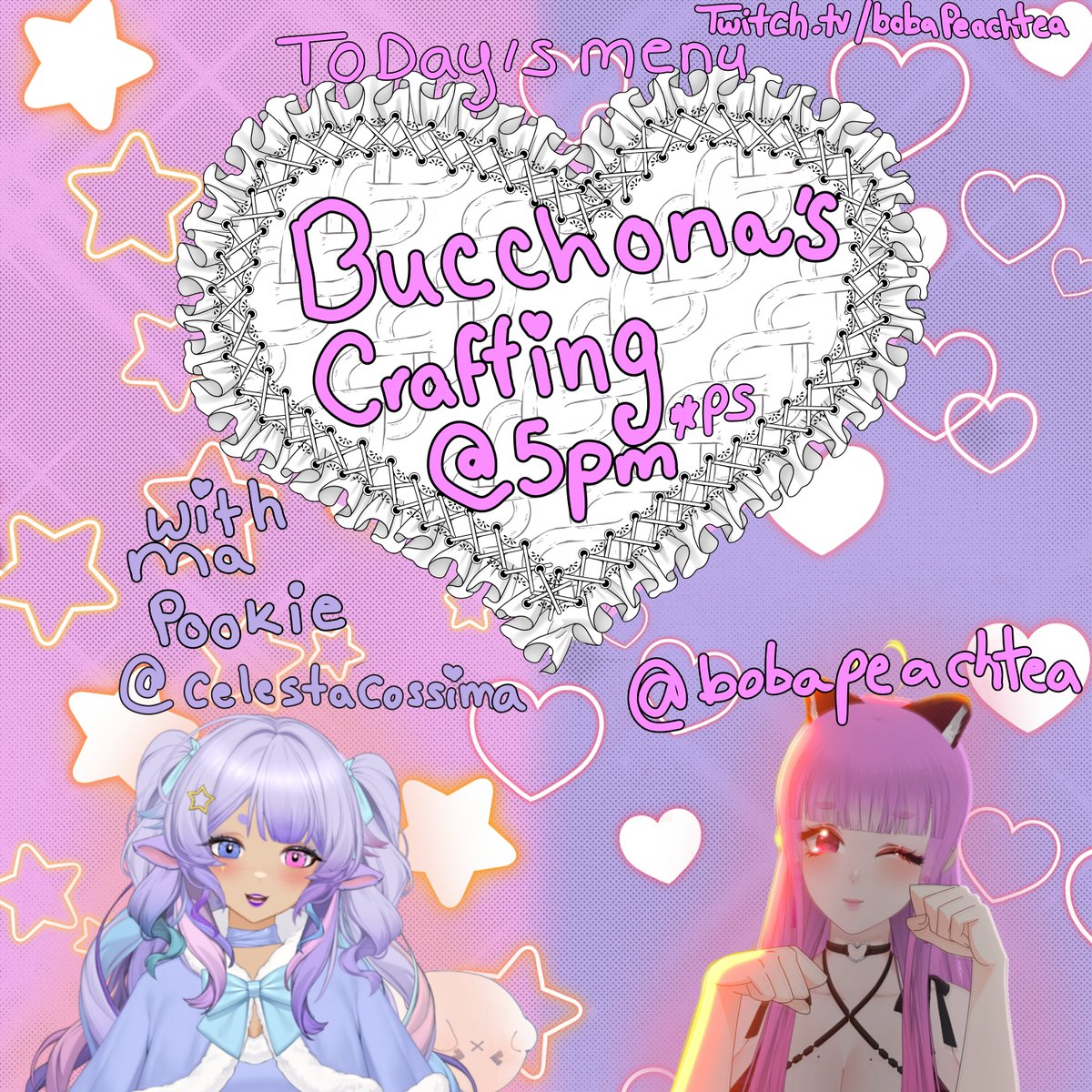 Bobapeachtea's tweet photo. HI BREASTIES 👋 
 the boobathon continues today 10/09 at 5pm pst (link in bio)
With some crafting with ma pookielicious @CelestaCossima 
Pls come and support us 🙏 💖 
donos go the susan g. Komen foundation for the cure of breast cancer 🎀
Free bag of ma bath water with visit jk https://t.co/53zQOdlvGk