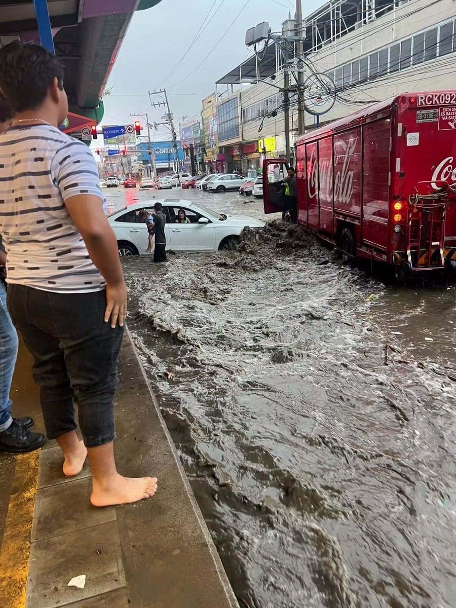 AbejorroMedia's tweet photo. Buscan a quienes salvaron a familia en Acapulco para recompensarlos

Una madre y su hija fueron rescatadas la tarde de este jueves en Acapulco, cuando el vehículo en el que viajaban fue arrastrado por la corriente de las inundaciones provocadas por el paso del huracán “Simón”.

Videos difundidos en redes sociales muestran cómo pierden en control del auto que fue arrastrado por la fuerza del agua con la mamá y la niña adentro.

Al percatarse de los hechos, un adolescente se bajó de la estación del Acabús y sacó por la ventana de la puerta trasera a las dos mujeres. Mientras, los tripulantes de un camión repartidor se pusieron enfrente del auto para cortarle fuerza a la corriente de agua y evitar que pudiera ser arrastrado.

El dueño del restaurante La Pequeña España –ubicado en Acapulco– ofreció una recompensa económica y comida gratis de por vida a esta personas que rescataron a su esposa e hija.

“A los héroes sin capa que arriesgaron su vida para salvar a mi hija y a mi esposa, comuníquense conmigo. Les tengo una recompensa económica y un beneficio amplio para que siempre puedan comer gratis en La Pequeña España, sin restricciones: bebidas, mariscos, paella, lo que quieran. Esto ni siquiera cubre todo el agradecimiento que les tengo. Dios los bendiga”, expresó el restaurantero en su publicación en sus redes sociales.

#AbejorroMedia