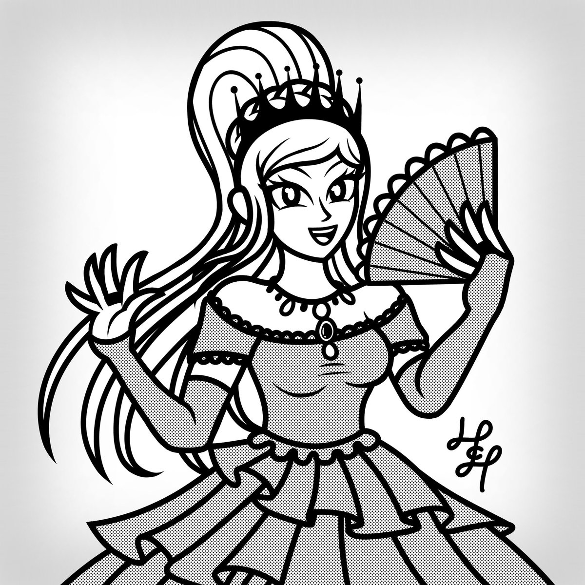 hiker_con_hache's tweet photo. #Divatober Day 9: Sonia Nevermind ๐๐
#danganronpa #sonianevermind #inktober #inktober2026 https://t.co/5LPAqtcwKT