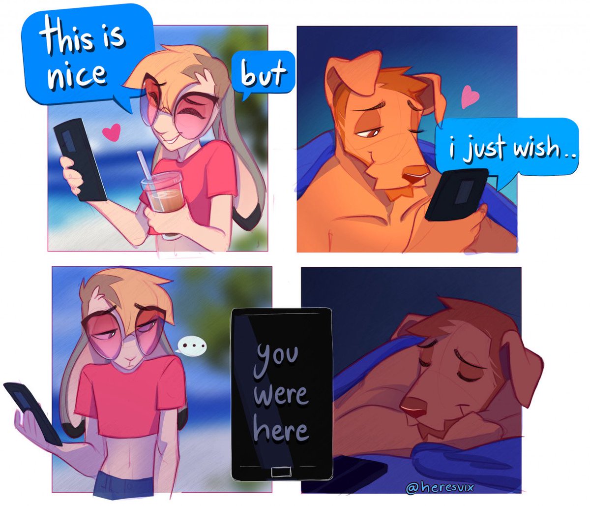 heresvix's tweet photo. I just wish you were here 📱 https://t.co/1c8AFPO1nL