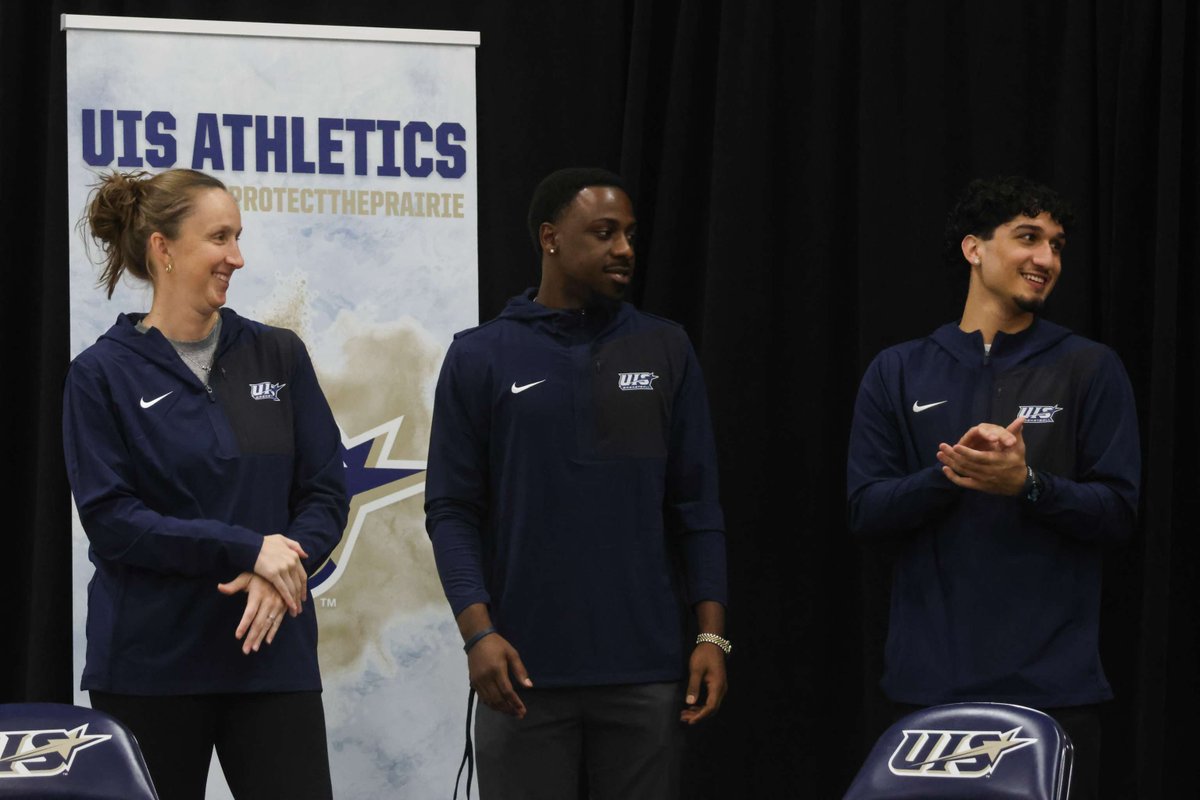 UISAthletics's tweet photo. Thank you to everyone who joined us Thursday night for the Tip-Off Dinner to kick off the 2026-27 basketball season, and to our presenting sponsors, Springfield Clinic and the Greater Springfield Chamber of Commerce, for their support.

We’re ready for the season ahead! ⭐ https://t.co/fZFpe9838A