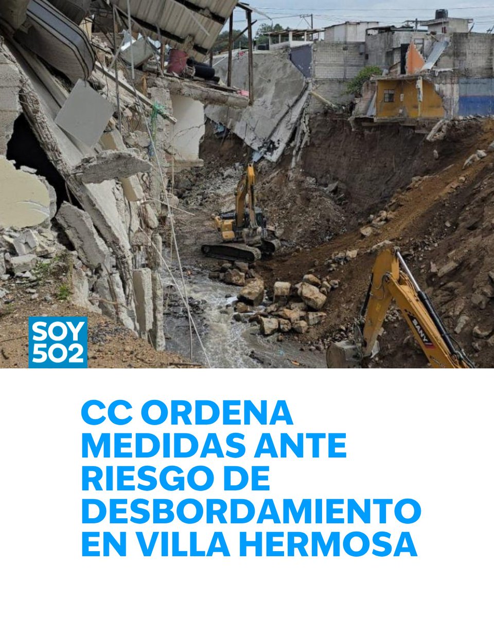 Riesgo en Villa Hermosa: CC ordena acciones a la Municipalidad de San Miguel Petapa