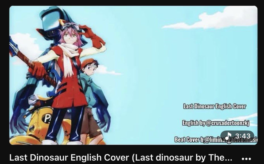 CrusaderToonZKJ's tweet photo. I made a Last Dinosaur cover #flcl @flclreanimated
(Link in reply) https://t.co/Qw9dCBkN5v