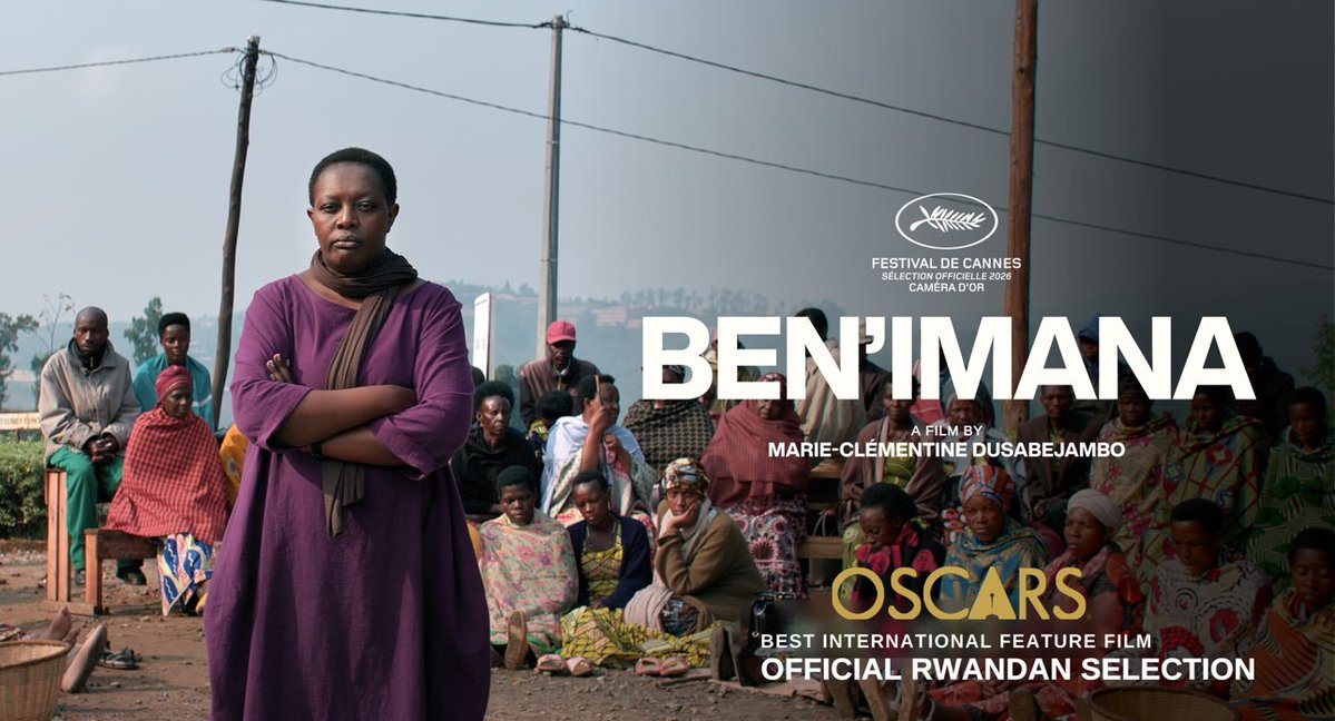 RwandaYouthArts's tweet photo. 🛑PRESS RELEASE: Rwanda announces its first-ever submission to the Academy Awards with BEN’IMANA.

📌Read more: https://t.co/HGM7XSJJco https://t.co/eyzKBOkwfa