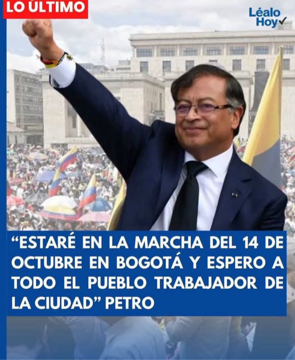 emiliolagos1's tweet photo. El presidente Petro convoca al pueblo colombiano,

¿Usted estará en la marcha? https://t.co/TsYQiHJGhf