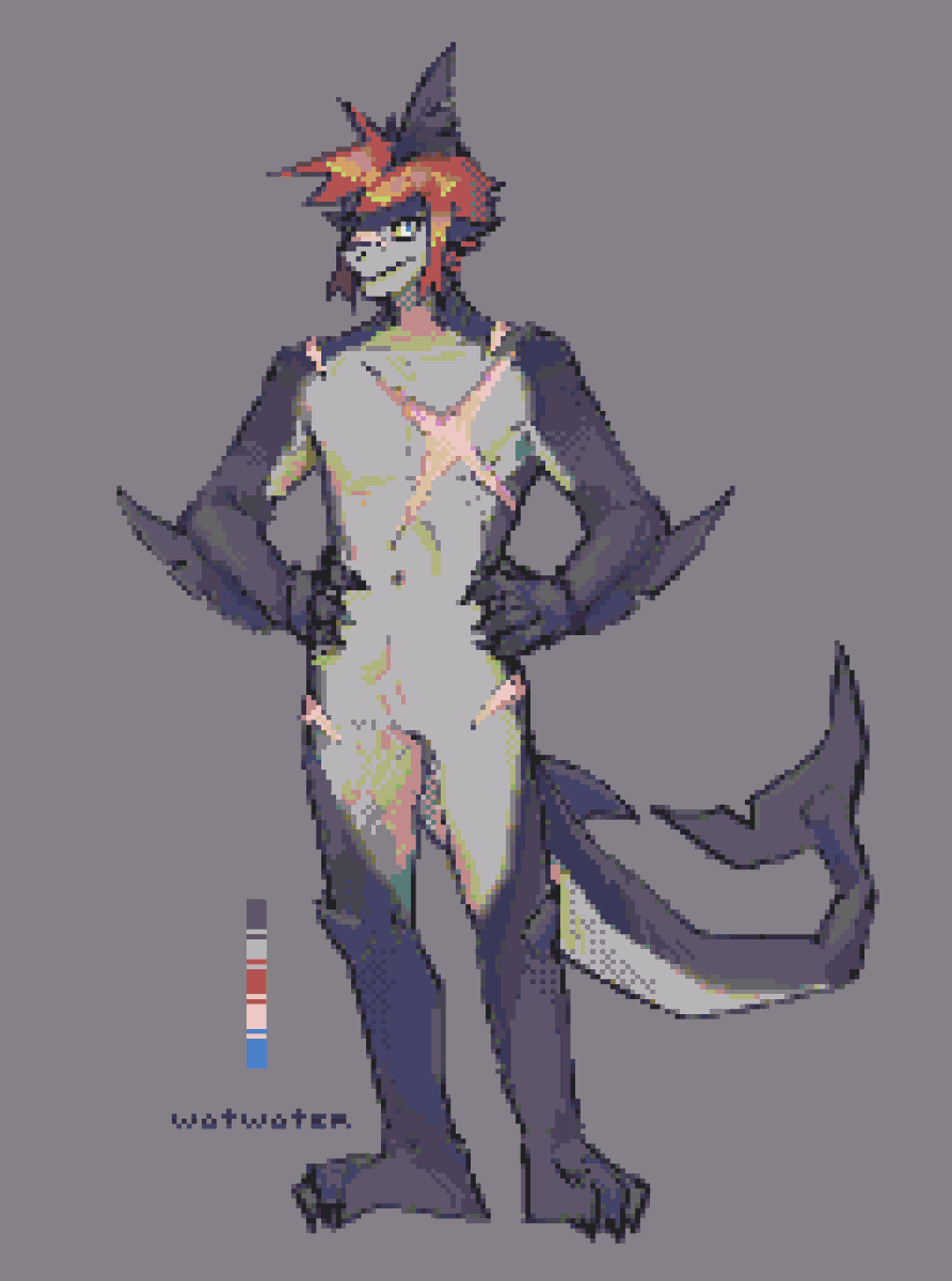 razormainer's tweet photo. I have a #VGen code to share. So its a mini give away.

how to join:
-Follow me+Repost
-Reply with your best artworks
-Draw a doodle with my sharkboi to prove you're not a bot:P

remember!!! no AI, no tracing just pure human art

Will share a code with someone on Oct 25!⭐️ https://t.co/YwLtSvyLHn