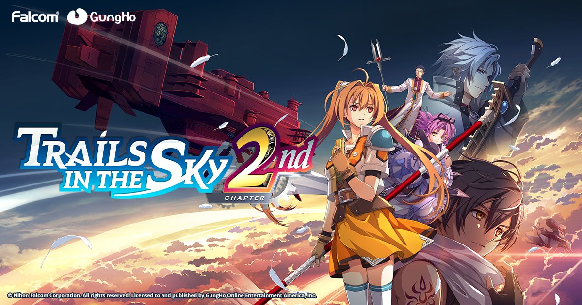 GungHo_America's tweet photo. Was Trails in the Sky 2nd Chapter your favorite game of September? 🌟

Let us know by voting in PlayStation Blog's Players' Choice poll! 
➡️ https://t.co/NKJobGn814 https://t.co/4yLwg3q6nl