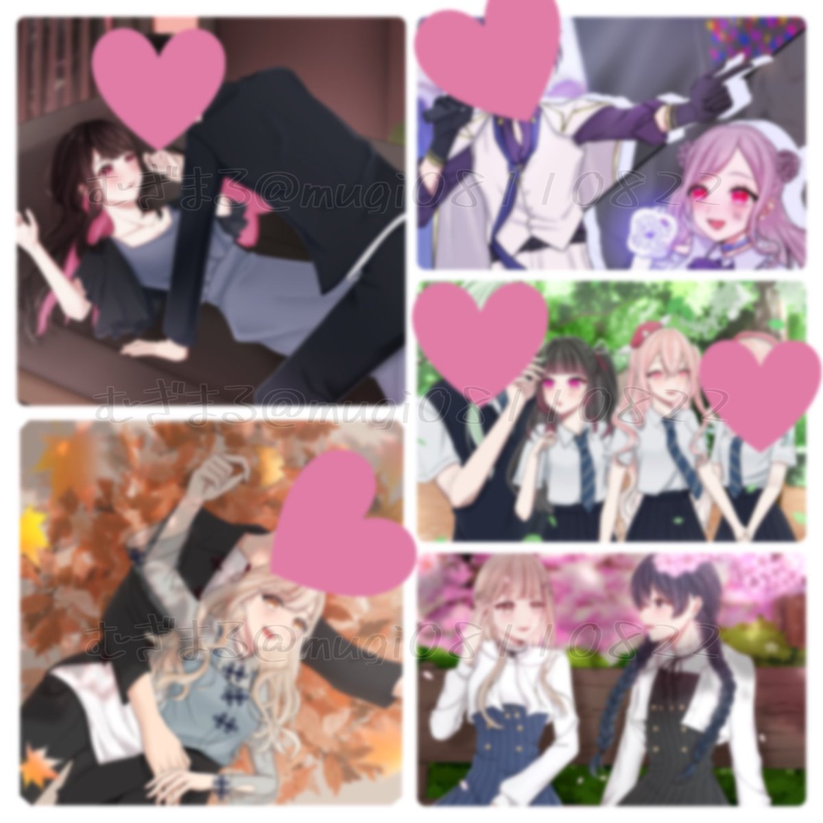 mugi08110822's tweet photo. 【無償企画】
┈参加方法 ┈
・RP

┈詳細┈
・当選1名（もしくは+1）
・通常塗り，背景なし，構図服装など指定可
・イラスト内の人数は～2人
・10/13〆切

時間があるので募集です❕
ぼかしなしサンプルはポイピクにございます。
#夢絵無償企画 #無償依頼 #夢絵依頼 #無償企画 https://t.co/1baX06PAQX