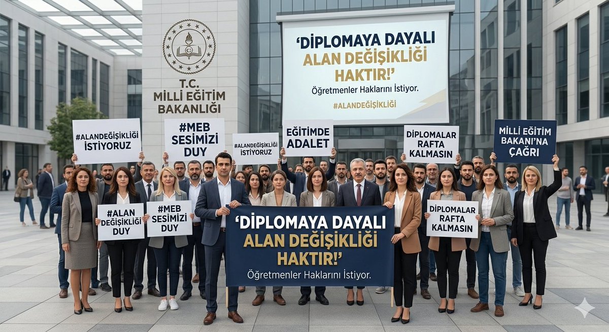 ipek__mrt's tweet photo. @MerakEtKesfet @Yusuf__Tekin @HurEgitimSen @egitimgucusen @EgitimBirSen @egitimsen @egitimis @turkegitimsen @anadoluaes @edipuzen @sdaolgun Kontenjan azlığından binlerce öğretmen mağdur oldu. Aralık ayında kısıtlamasız diplomaya dayalı #AlanDeğişikliği hakkı bekliyoruz!* 3
@mebpgm @Yusuf__Tekin @cftcblnt @HurEgitimSen @egitimgucusen @EgitimBirSen @egitimsen @egitimis @turkegitimsen @anadoluaes @sdaolgun @edipuzen https://t.co/wL86lcaBHj