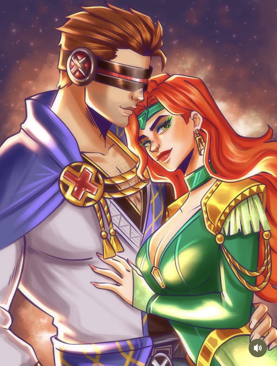 UtdHarry____'s tweet photo. Power Couple ❤️‍🔥 #jott 

Art 🎨 - @bananattchi https://t.co/rmcAC7BuqW