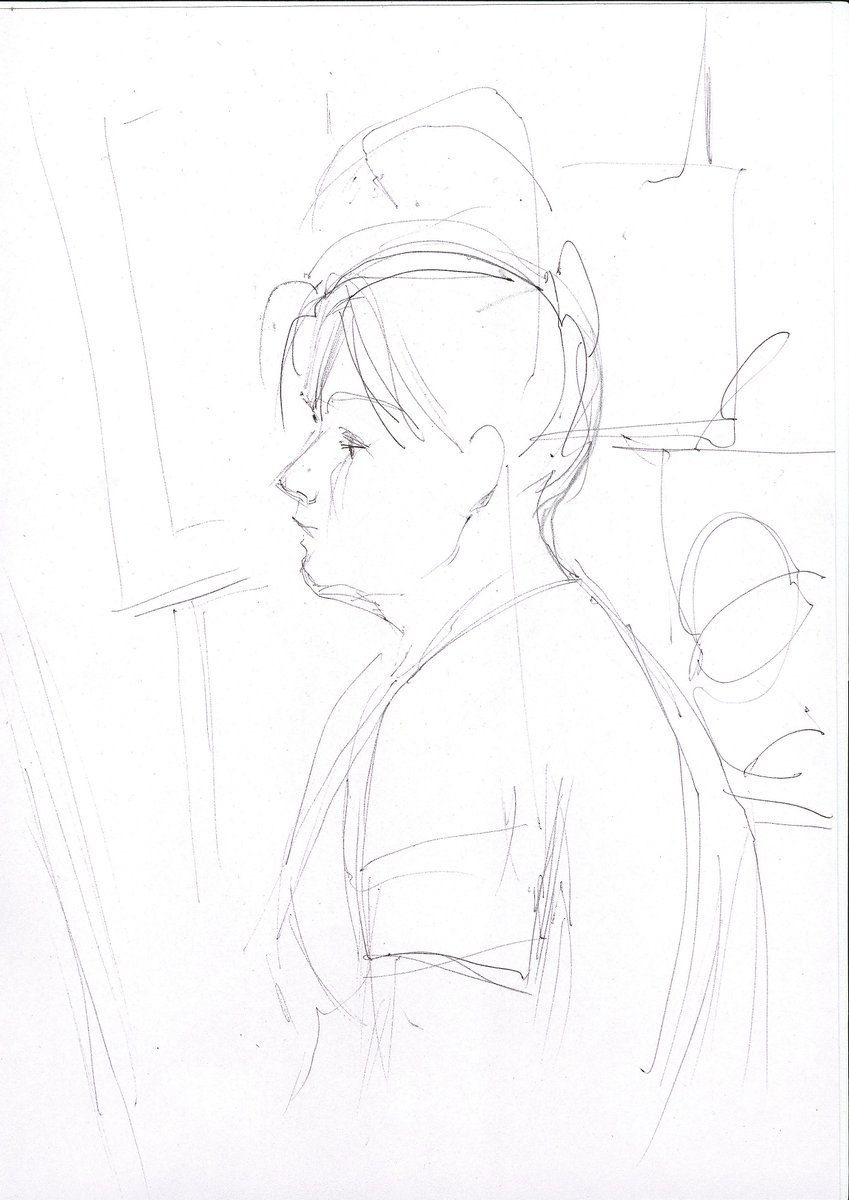 mimulus_fly's tweet photo. #sketches #line_art https://t.co/JsFxI9rvYu