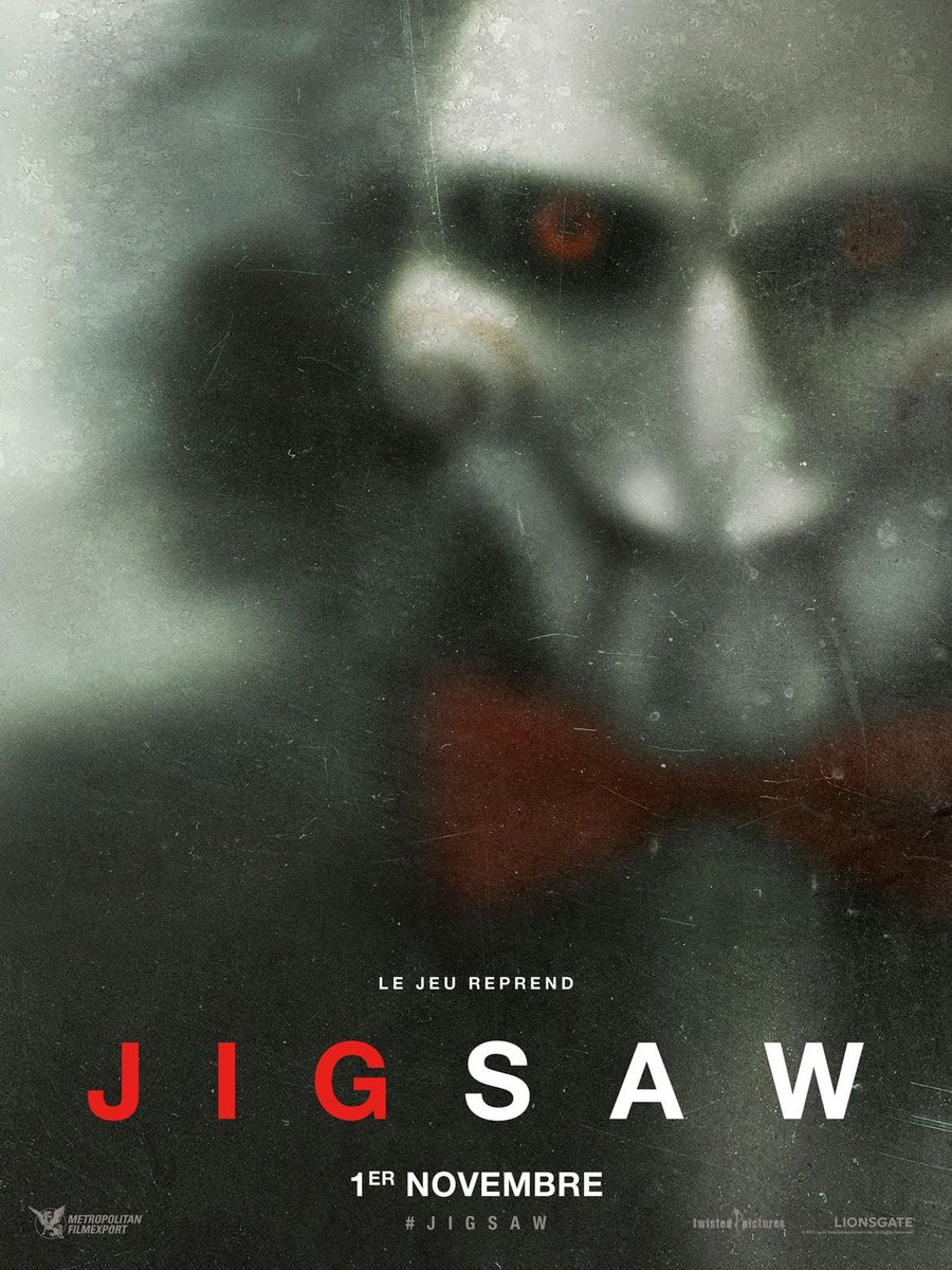 Greggi_112's tweet photo. Suite de mon Octobhorreur édition 2026

Jigsaw https://t.co/ErLG5bIn50
