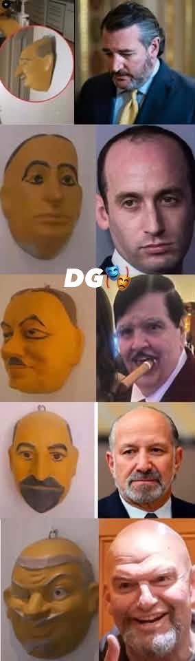 DanielGilr44222's tweet photo. Have you ever wondered whose faces those were on Epstein's wall? Now you know. For some reason x didn’t want me to post it.🫪 https://t.co/CvoFiRChjw