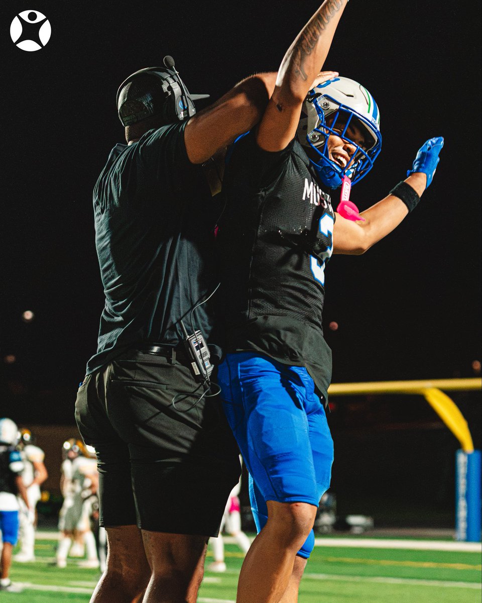 GetScoreVision's tweet photo. The Mustangs ran wild. 🔥🐎

Relive the action from @MillardNorthFB’s dominant victory last night. https://t.co/lvfudNPWzV