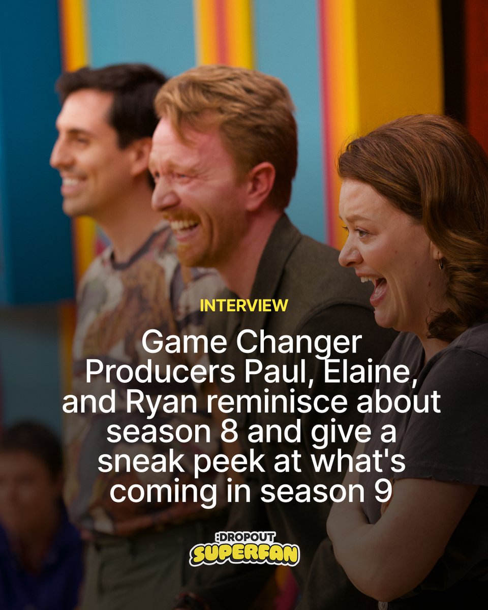 dropout's tweet photo. What can you expect from Game Changer season 9? 👀 https://t.co/bfcKBgWDdM