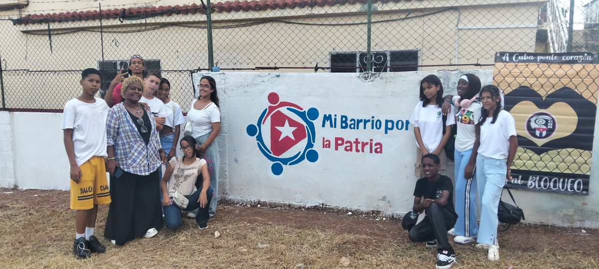 YanetHzP25's tweet photo. #MiBarrioPorLaPatria en el parque de 190, Versalles con una gran representación de los factores 
Feria Agropecuaria, de Salud y Trabajo, actividades recreativas y culturales para niños, adolescentes y jóvenes,proyecto Cuba Conquistando Sueños. https://t.co/4ZCopBFqkV