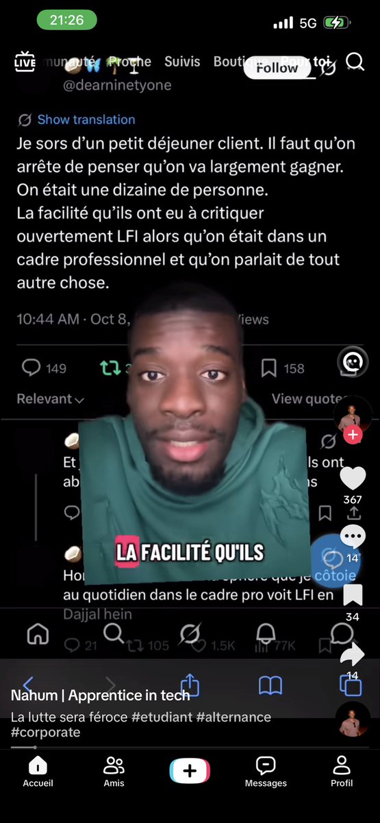 dearninetyone's tweet photo. Voilà https://t.co/wNUcY3aXgd