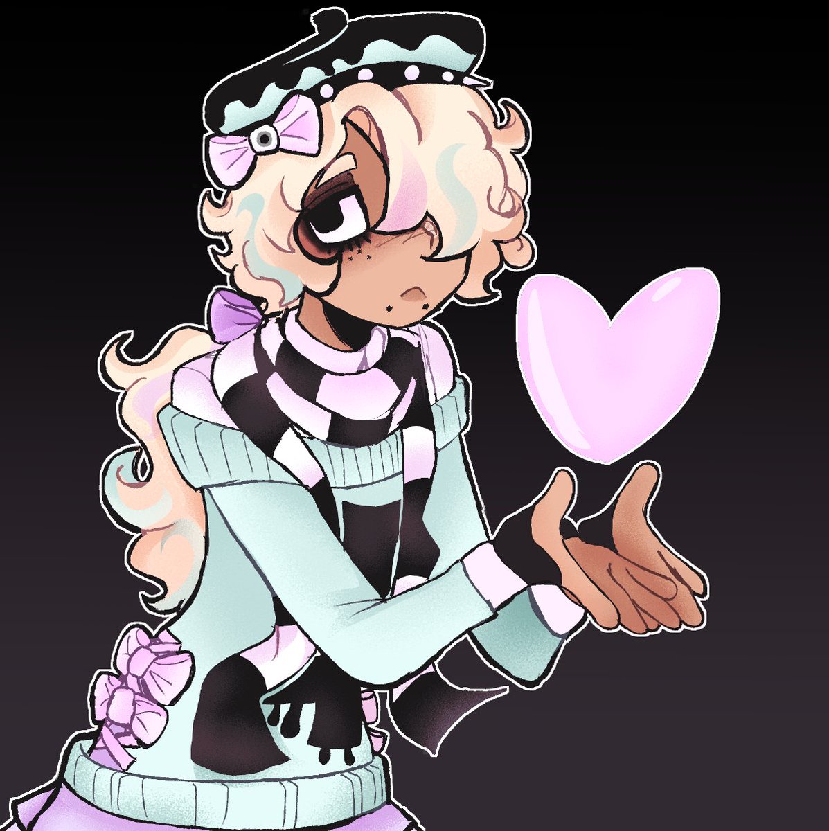 purrmesez's tweet photo. Pastel goth muse https://t.co/xa15nYp8MH