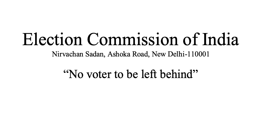 Pranjal_A_'s tweet photo. "No voter to be left behind" has quietly become "No voter left." https://t.co/LYrKIrVP3x
