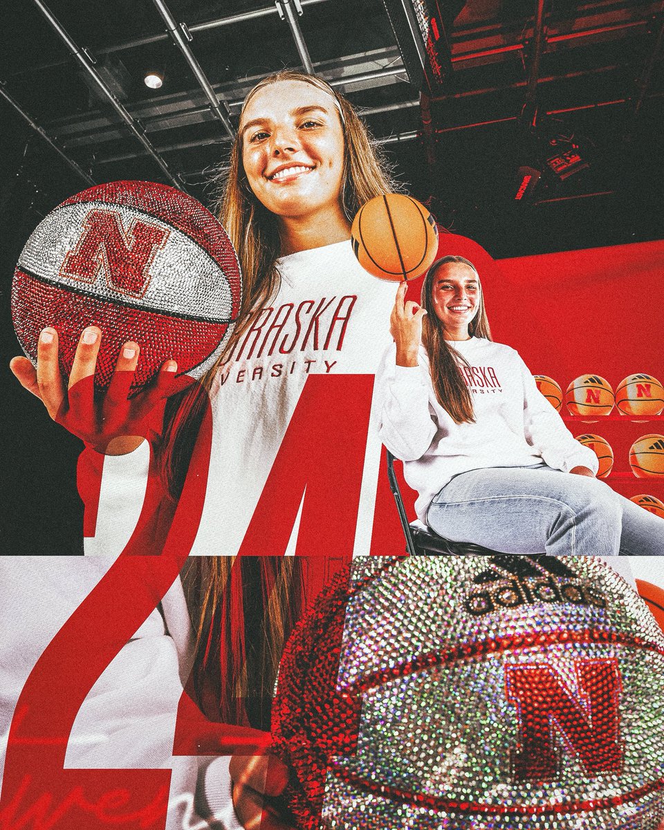 HuskerWBB's tweet photo. 2️⃣4️⃣ days until season opener 

2️⃣ weeks until exhibition https://t.co/IzLfgul9NI