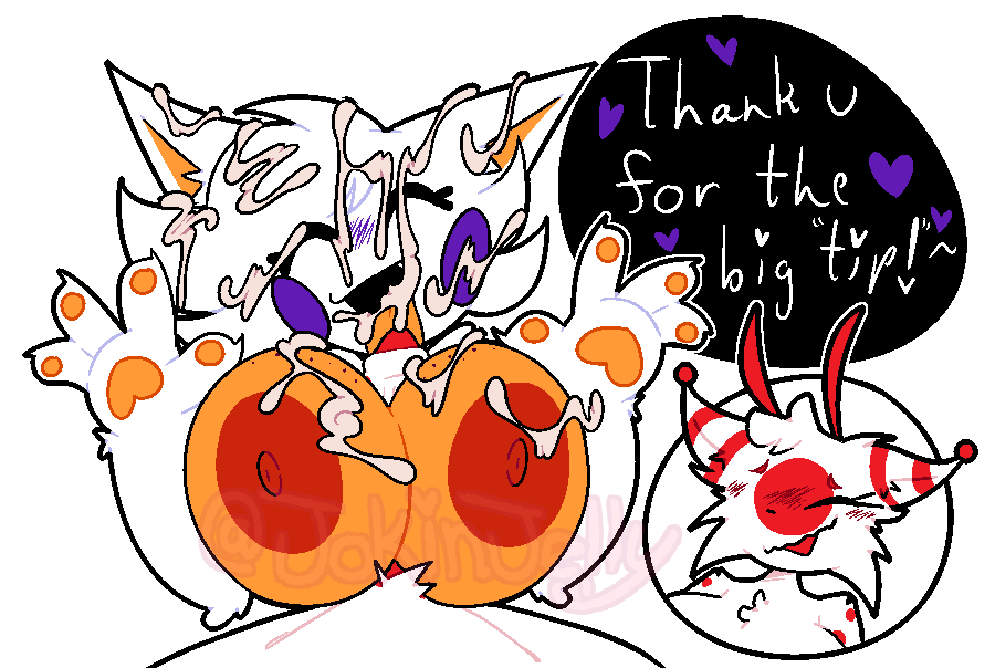 JokinJelly's tweet photo. more frickbears lolbit for you FREAKS (affectionate)
didnt realise yall wanted more so bad LMAO https://t.co/n9nyjBmsgE