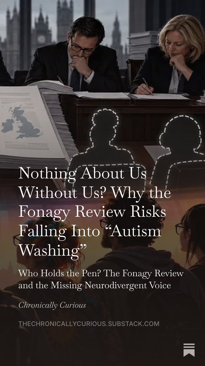 hcsnemnhcsaM's tweet photo. https://t.co/yEusMASg3w #Autism #FonagyReview #MentalHealthReview #HealthSystems #Neurodiversity #ActuallyAutistic #ADHD #NothingAboutUsWithoutUs #NeuroAffinitive #MentalHealth #AutismAcceptance #HealthcareReform #WaitingLists https://t.co/nNhhRLTAdg